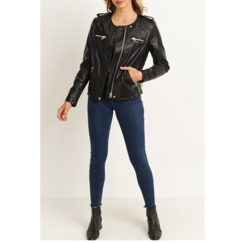 Gilli Faux Leather Jacket - Picture 3 of 4